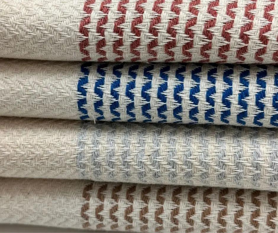 Dotty Hand Towel 100 Percent Natural Turkish Cotton 17 Inch W x 39 Inch L Eco Friendly Quick Drying Soft and Absorbent - Love Salve